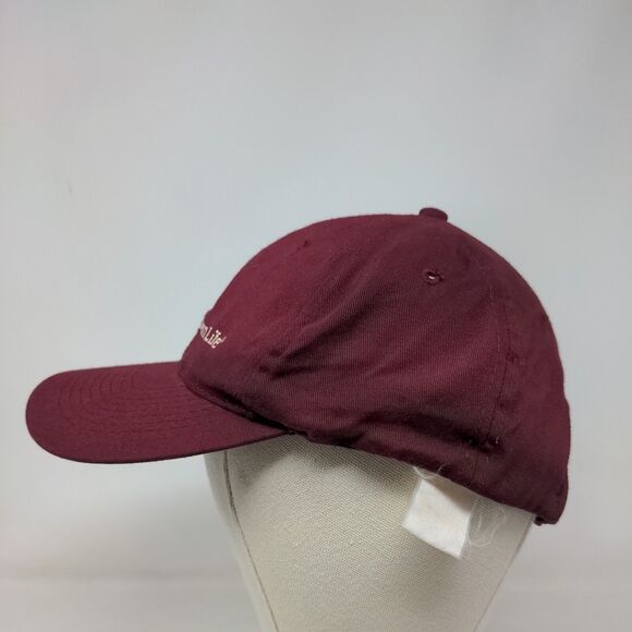 Western-Southern Life Slideback Hat Red One Size Embroidered Adjustable - Picture 3 of 6